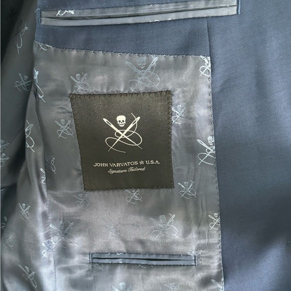 John Varvatos blue suit never been worn - Picture 2 of 6